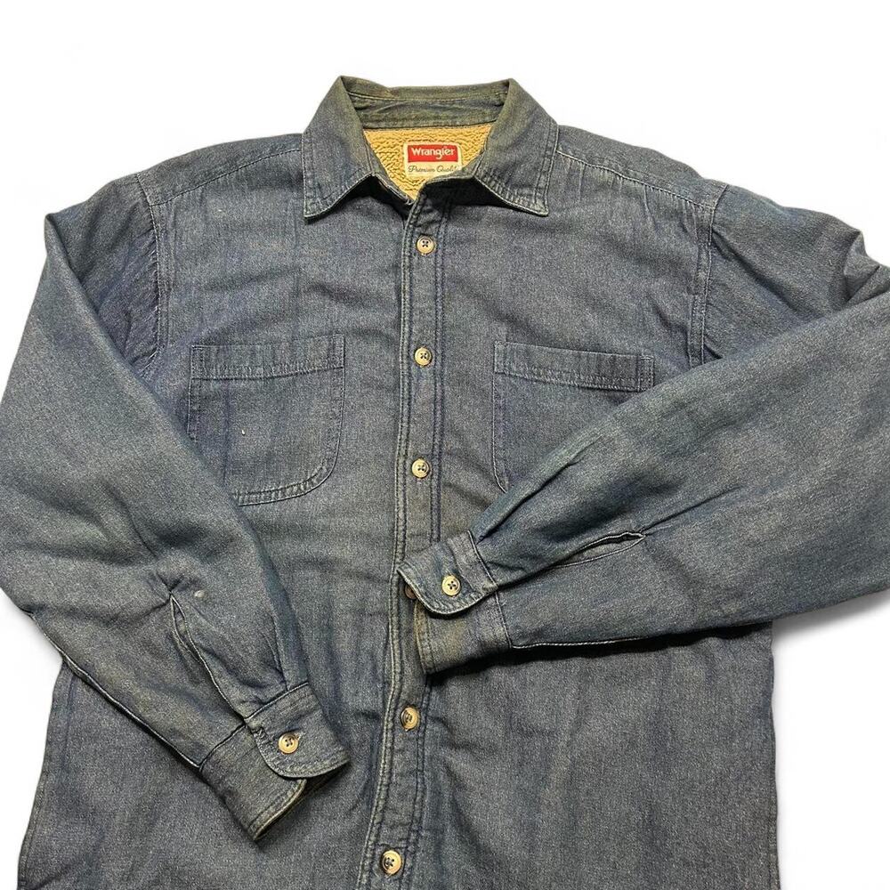 Wrangler premium quality denim sherpa